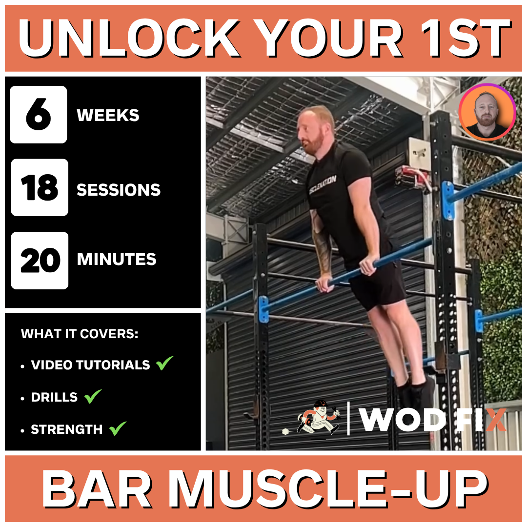 Unlock Your 1st Bar Muscle-up (6 Week Program)