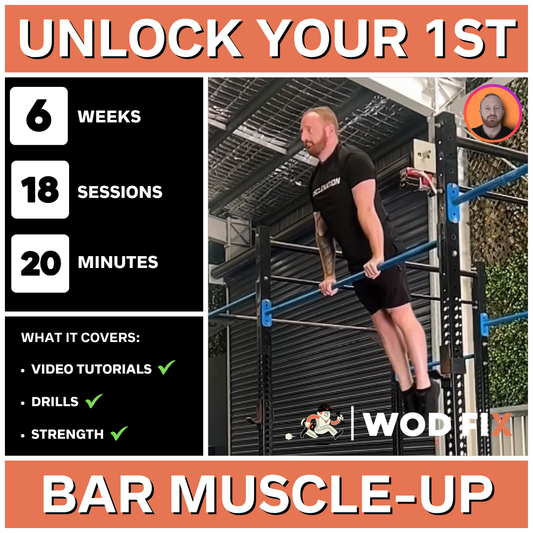 Unlock Your 1st Bar Muscle-up (6 Week Program)